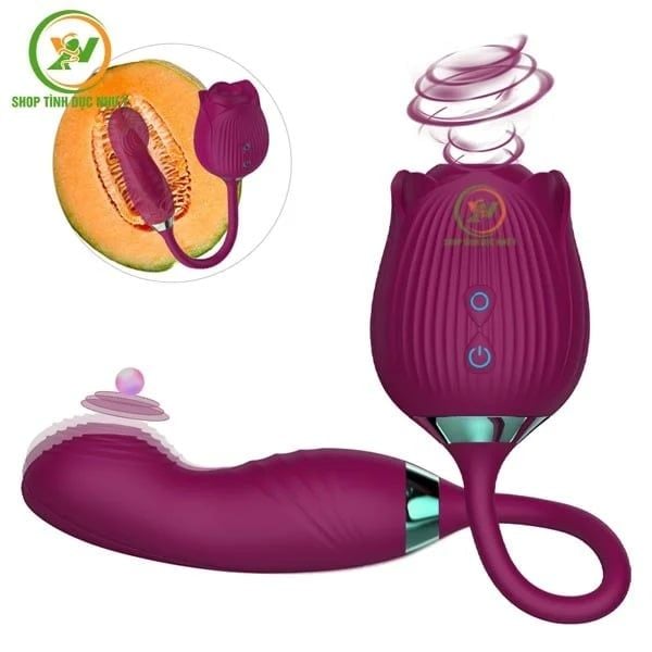 Đầu hút kèm đuôi ngón tay độc đáo có thể mơn trớn cực đỉnh
