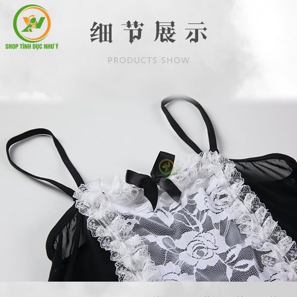 Đồ cosplay cô hầu gái Nhật Bản dâm đãng