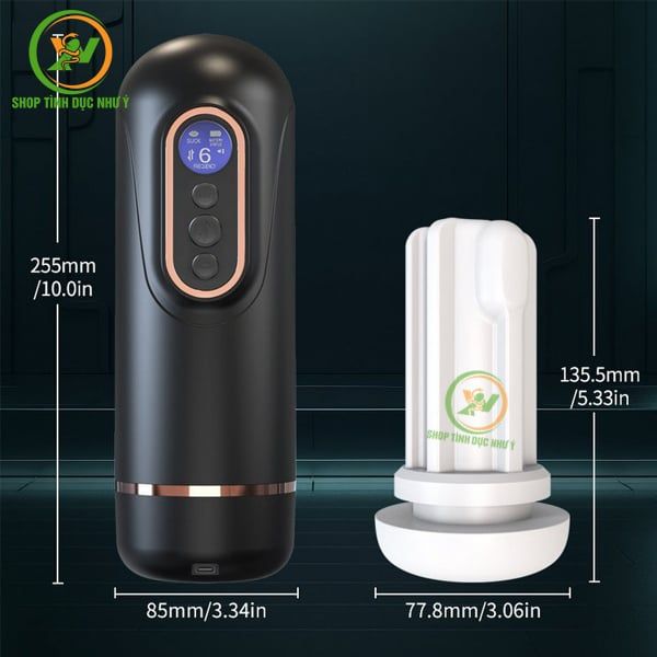 Doris máy bú mút chức năng rung rên kẹp hút cao cấp