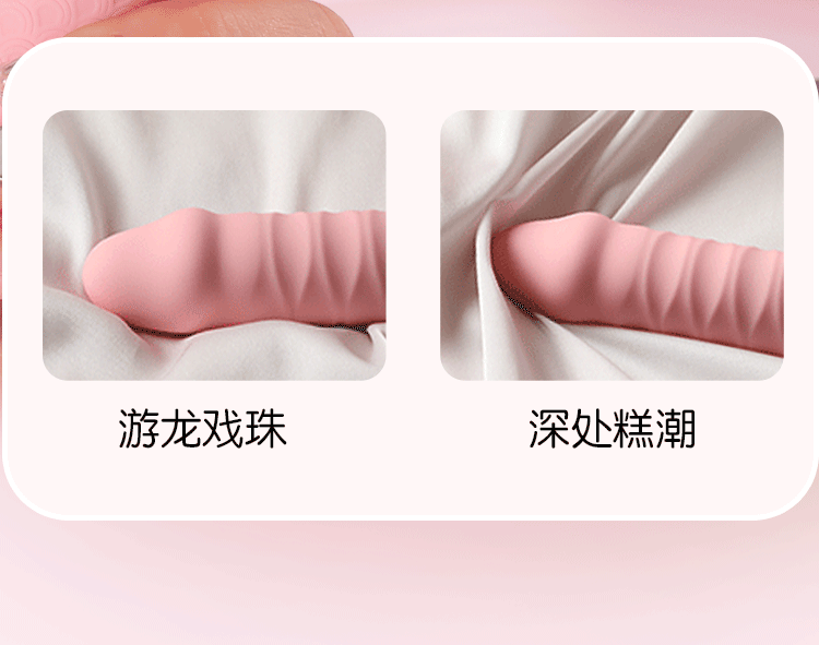 Dương vật giả chức năng rung thụt 10 tần số cầm tay tỏa nhiệt