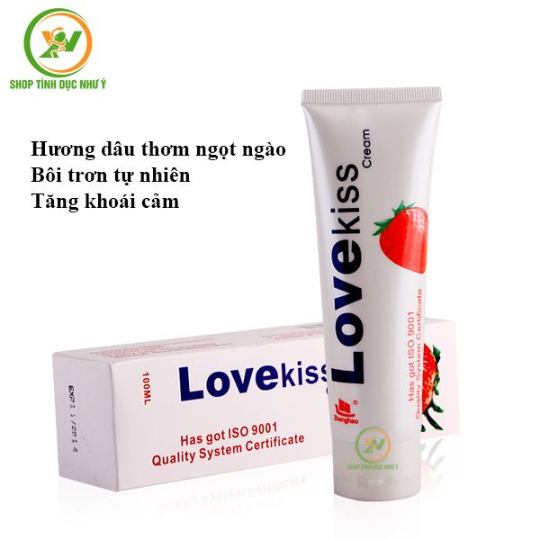 Gel bôi trơn hương dâu thơm ngọt ngào kích thích Lovekiss