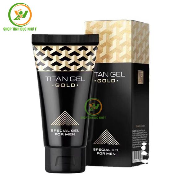 Gel bôi trơn Titan Gold hỗ trợ tăng kích thước dương vật 50ml