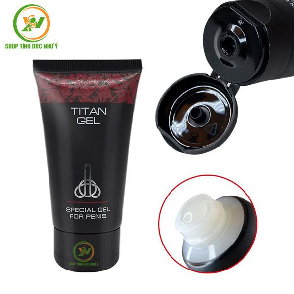Gel bôi trơn Titan - màu đỏ hỗ trợ tăng kích thước dương vật