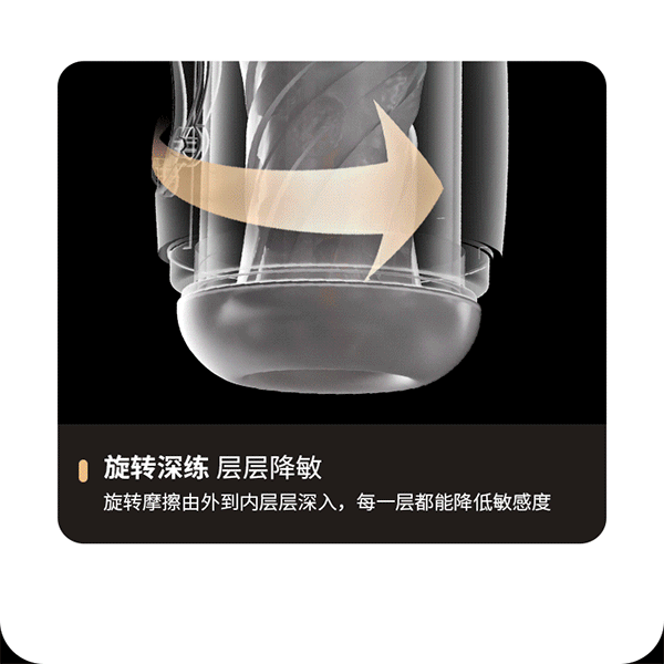 Máy bú cu Leten rung xoay đa chế độ dành cho nam thủ dâm