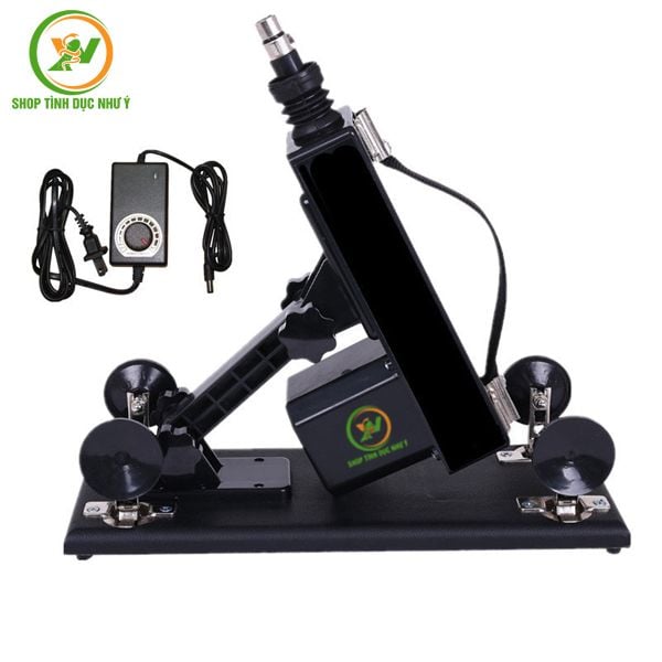 Máy dương vật giả Machine Gun tự động chức năng rung thụt cao cấp