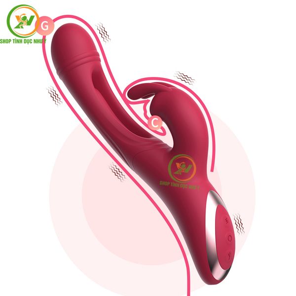 Máy rung tình yêu kích thích đa điểm 3 trong 1 bằng APP