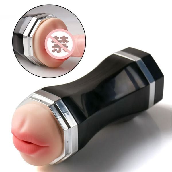 Cốc thủ dâm Snail Cup 2 đầu âm đạo và miệng cầm tay cho nam