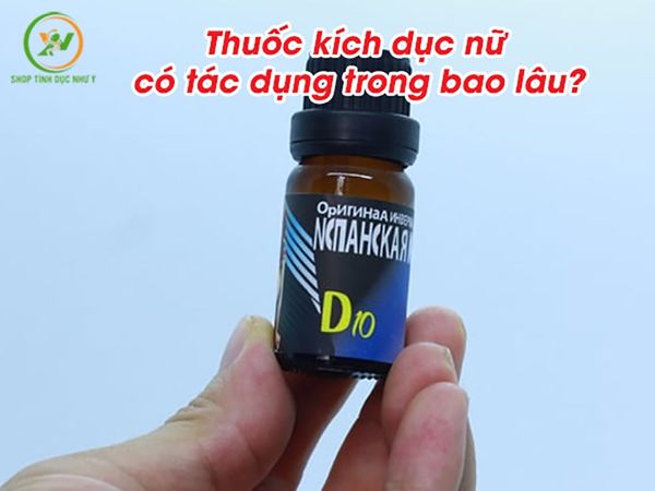 Phụ thuộc từng cơ địa, thời gian của thuốc có kéo dài hay không