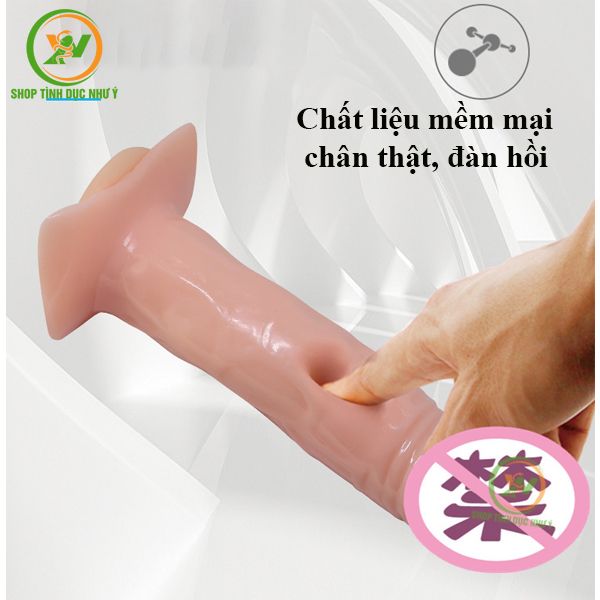 Quần dương vật rỗng ruột hỗ trợ tăng kích thước cho nam kèm rung