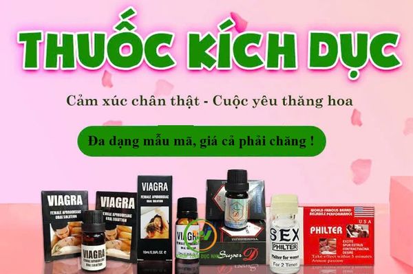 Sản phẩm kích thích tình dục nữ đang được bày bán rất nhiều trên thị trường