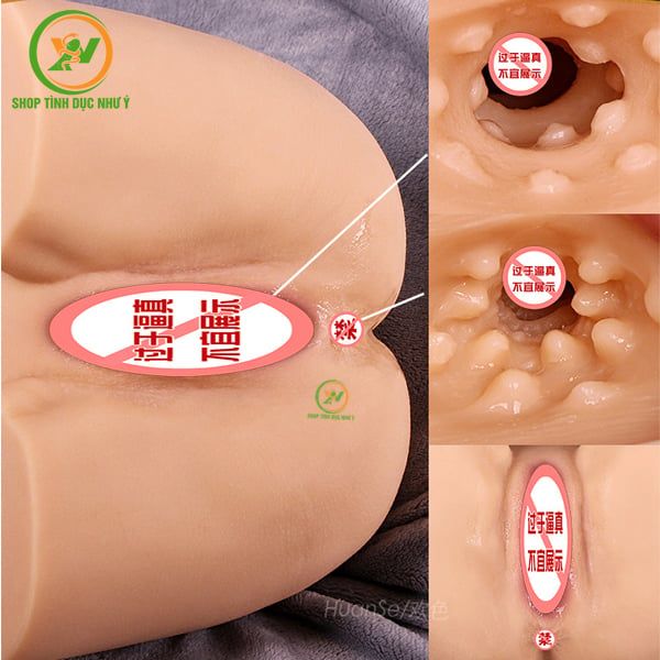Sextoy mông giả nguyên khối silicon mô phỏng như người thật