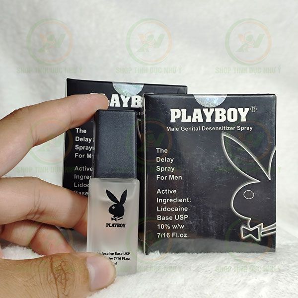 Thuốc xịt Playboy Đen kéo dài thời gian quan hệ cực mạnh