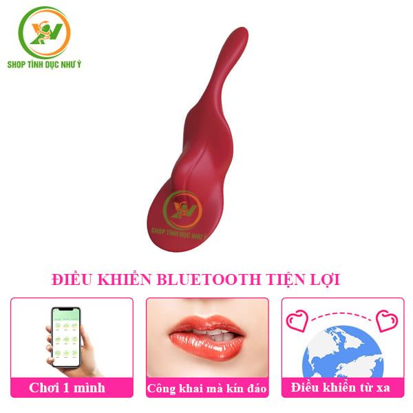 Trứng rung 9 tần số Violin điều khiển từ xa bằng APP