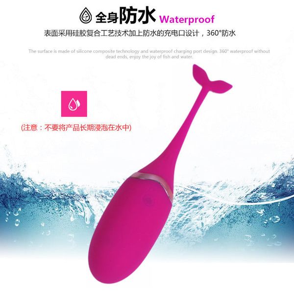 Trứng rung cá heo giá rẻ điều khiển từ xa 10 chế độ cực mạnh