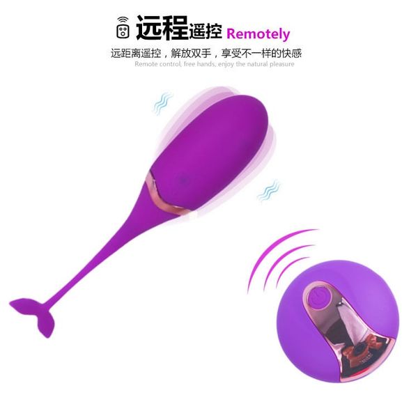 Trứng rung cá heo giá rẻ điều khiển từ xa 10 chế độ cực mạnh