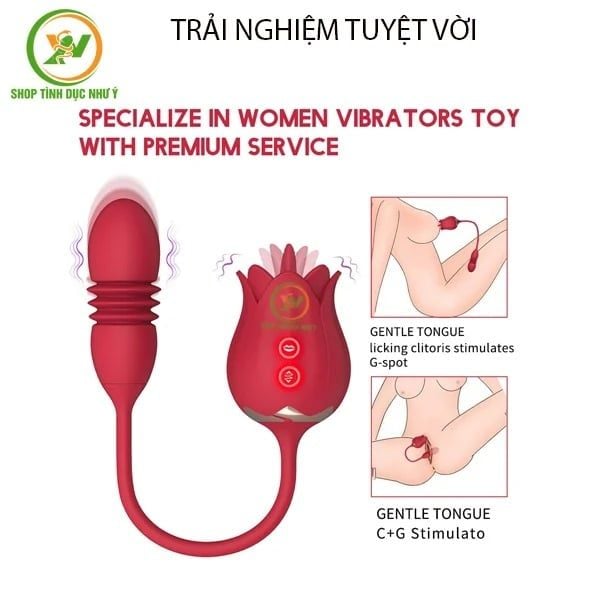 Trứng rung hoa hồng phục vụ và ‘bồi bổ’ đời sống chăn gối