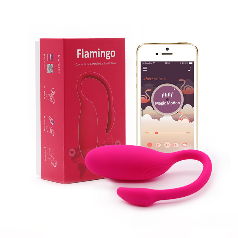 Trứng rung thiên nga Flamingo Magic Motion kết nối Bluetooth