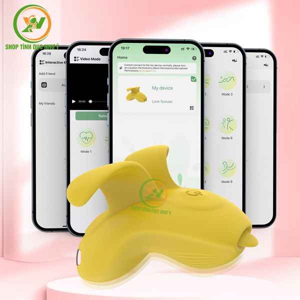 Trứng rung tình yêu massage điểm G thiết kế tay cầm chắc chắn