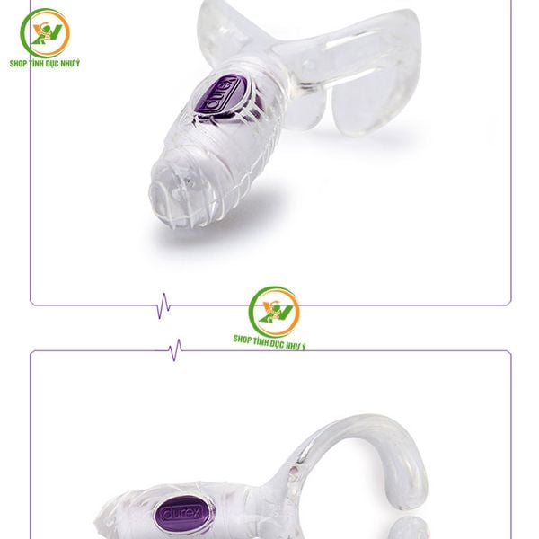 Vòng đeo dương vật chống xuất tinh sớm kèm rung Durex