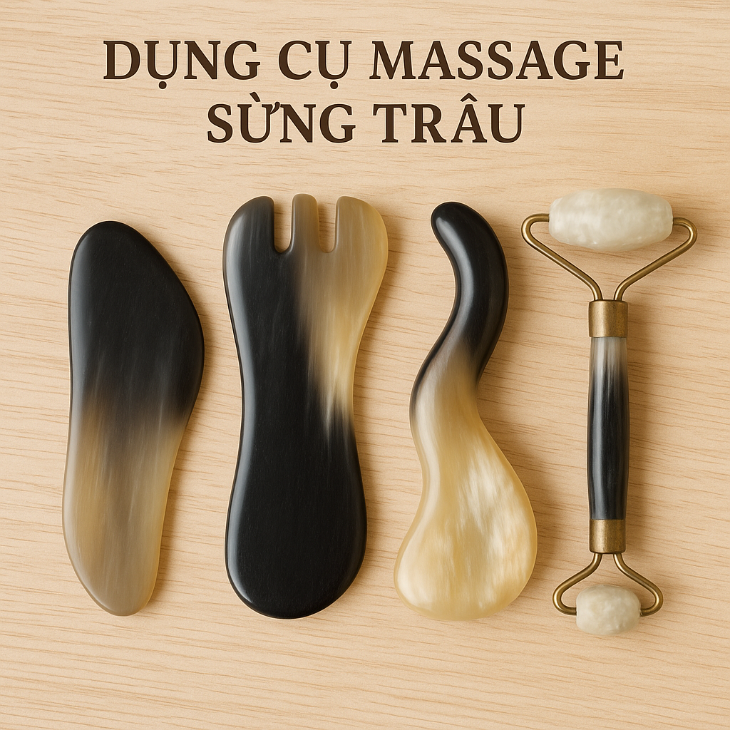 Khám Phá Dụng Cụ Massage Từ Sừng Trâu: Bí Quyết Chăm Sóc Sức Khỏe Toàn Diện 2025