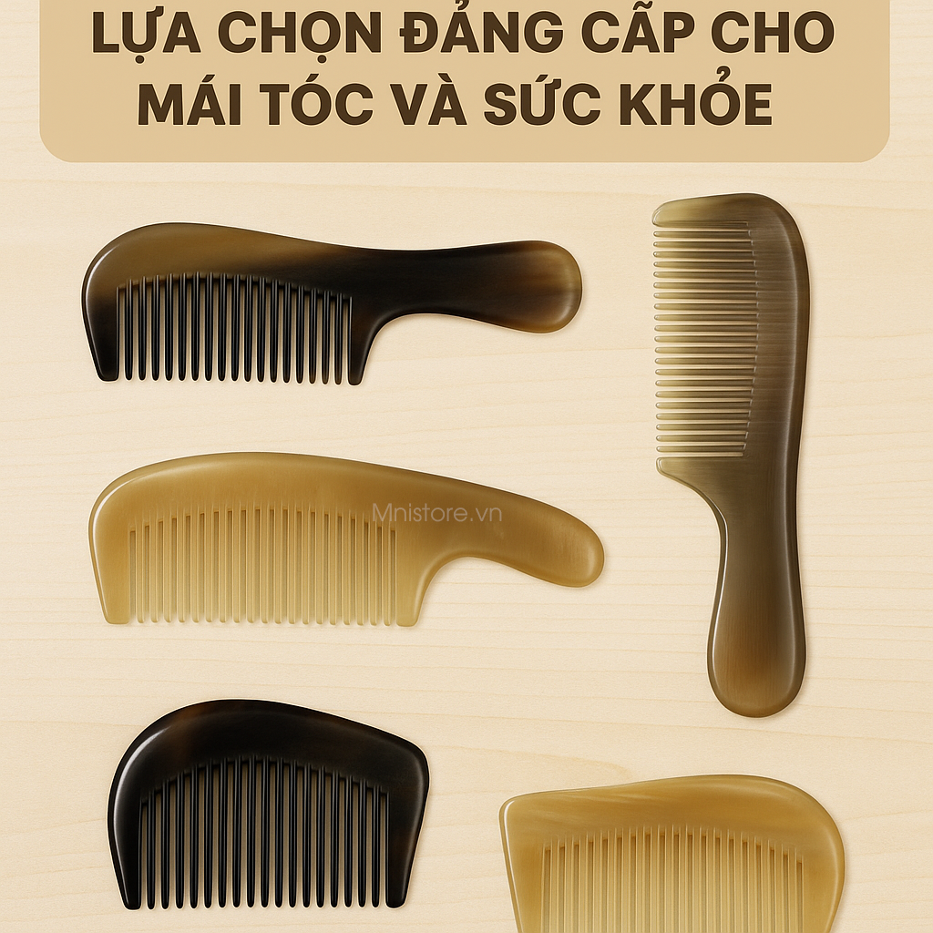 Top Các Cây Lược Chải Tóc Từ Sừng Trâu: Lựa Chọn Đẳng Cấp Cho Mái Tóc Và Sức Khỏe