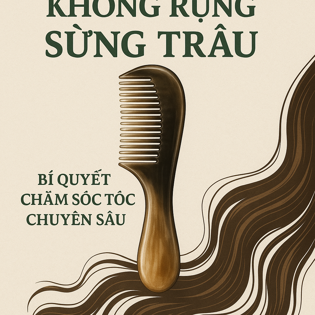Lược Chải Tóc Massage Sừng Trâu: Bí Quyết Chăm Sóc Sức Khỏe Da Đầu Toàn Diện