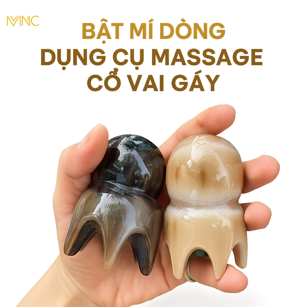 Bật Mí Dòng Dụng Cụ Massage Cổ Vai Gáy Từ Sừng Trâu - Giải Pháp Chăm Sóc Sức Khỏe Hiệu Quả