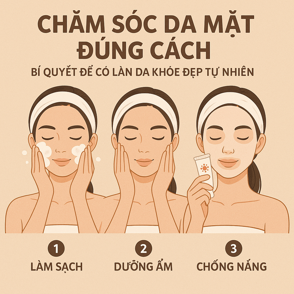 Chăm Sóc Da Mặt Đúng Cách: Bí Quyết Để Có Làn Da Khỏe Đẹp Tự Nhiên