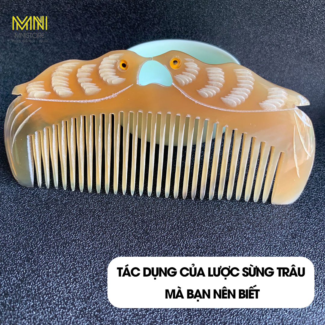 Tác Dụng Của Lược Chải Tóc Chế Tác Từ Sừng Trâu Mà Bạn Có Thể Biết?