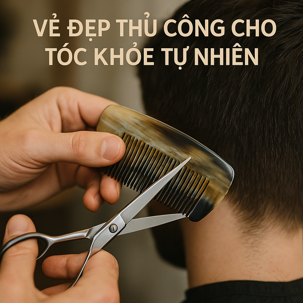Lược Cắt Tóc Chế Tác Từ Sừng Trâu – Vẻ Đẹp Thủ Công Cho Tóc Khỏe Tự Nhiên
