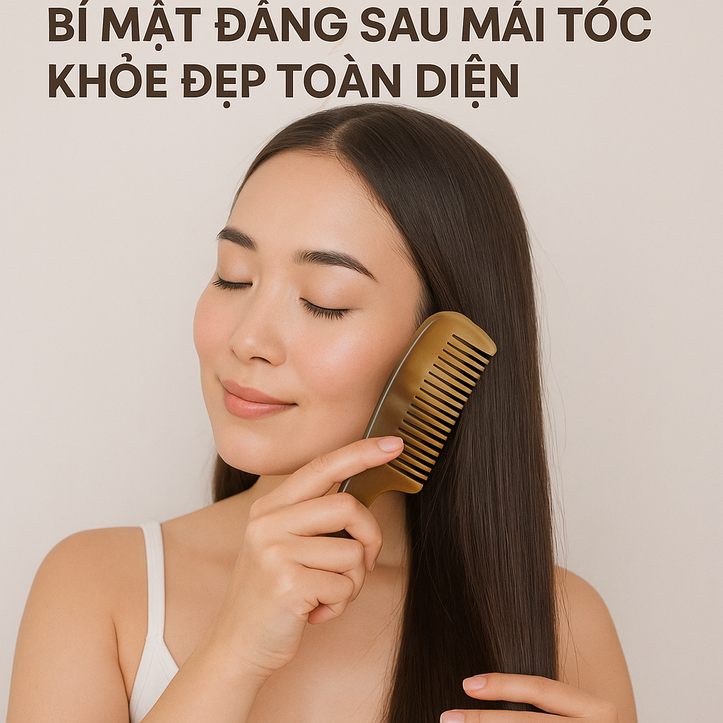 Chải Đầu Bằng Lược Sừng Có Tác Dụng Gì? Bí Mật Đằng Sau Mái Tóc Khỏe Đẹp Toàn Diện