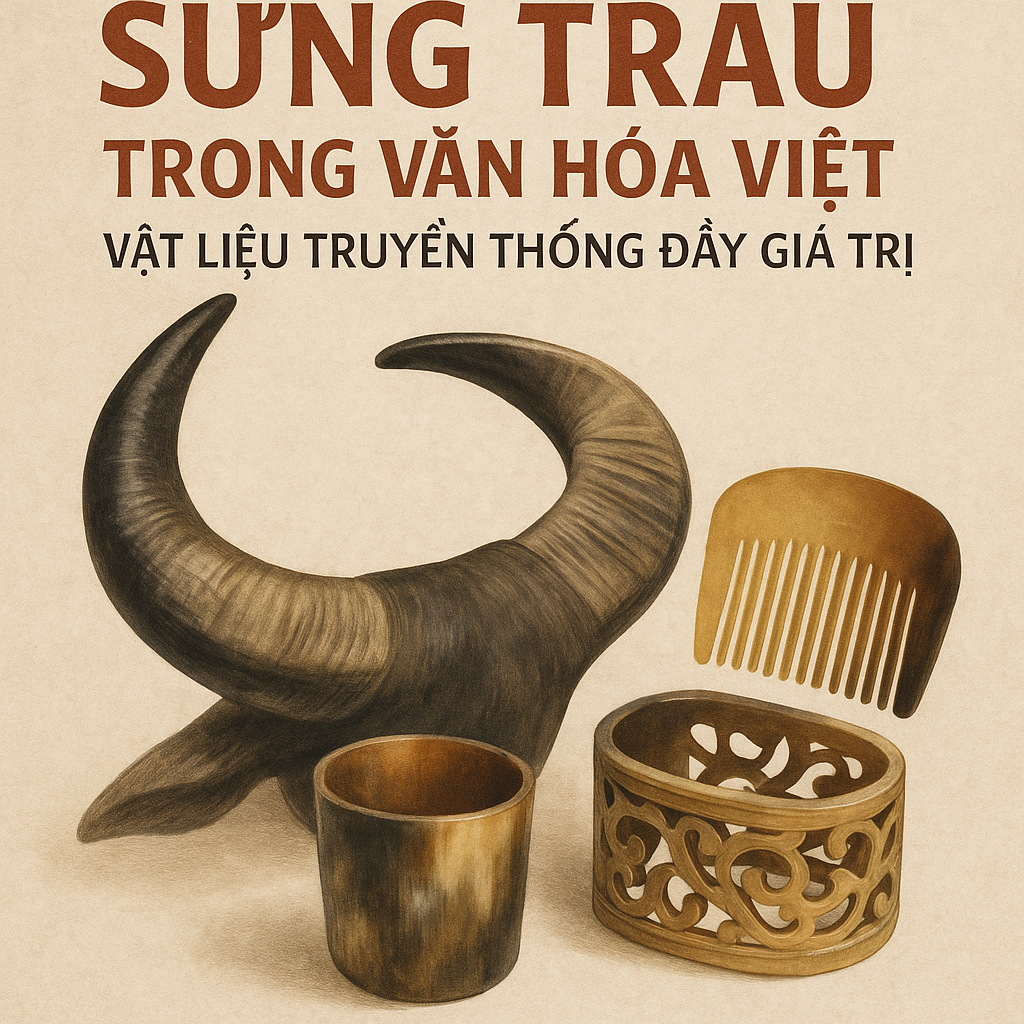 Sừng Trâu Trong Văn Hóa Việt: Vật Liệu Truyền Thống Đầy Giá Trị