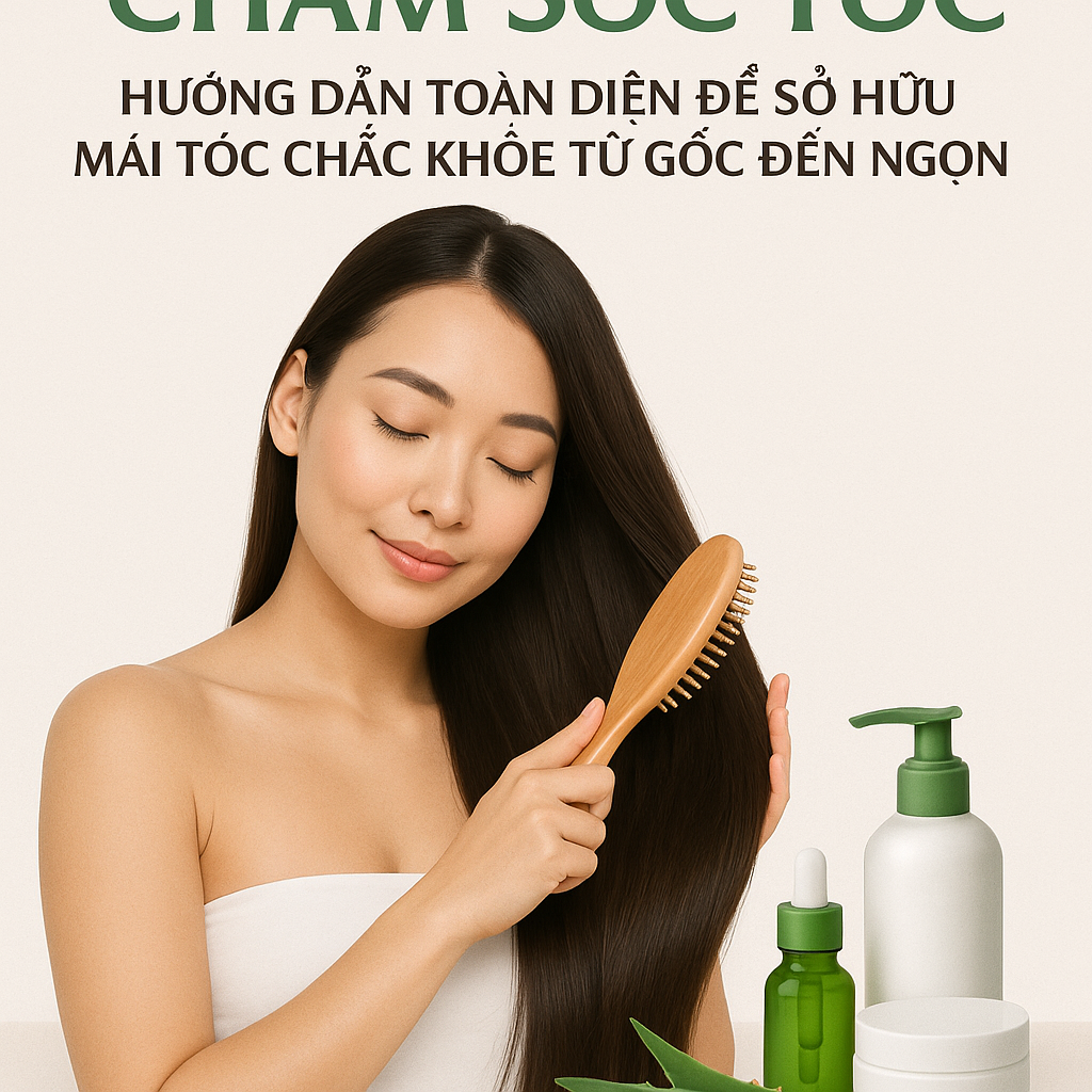 Chăm Sóc Tóc: Hướng Dẫn Toàn Diện Để Sở Hữu Mái Tóc Chắc Khỏe Từ Gốc Đến Ngọn