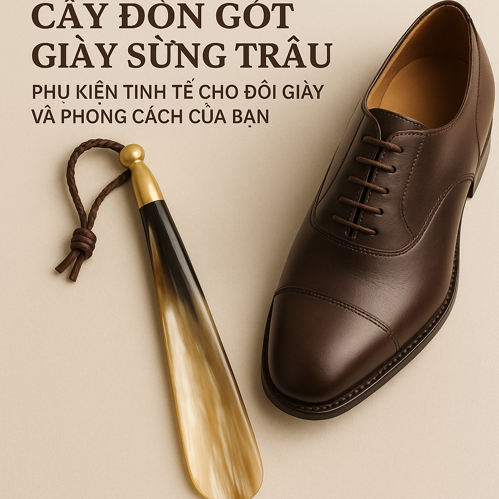 Cây Đón Gót Giày Sừng Trâu: Phụ Kiện Tinh Tế Cho Đôi Giày Và Phong Cách Của Bạn
