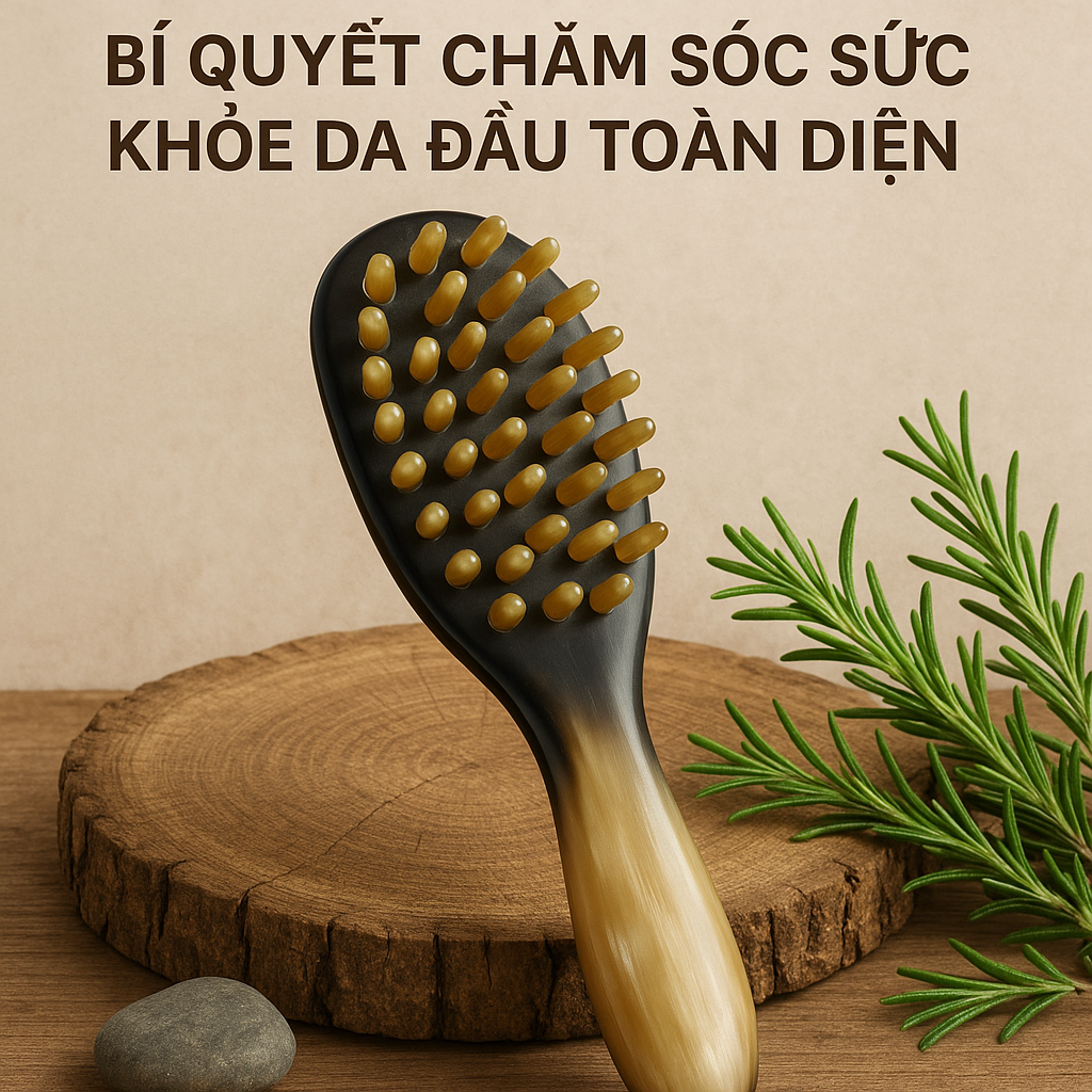 Lược Chải Tóc Massage Sừng Trâu: Bí Quyết Chăm Sóc Sức Khỏe Da Đầu Toàn Diện