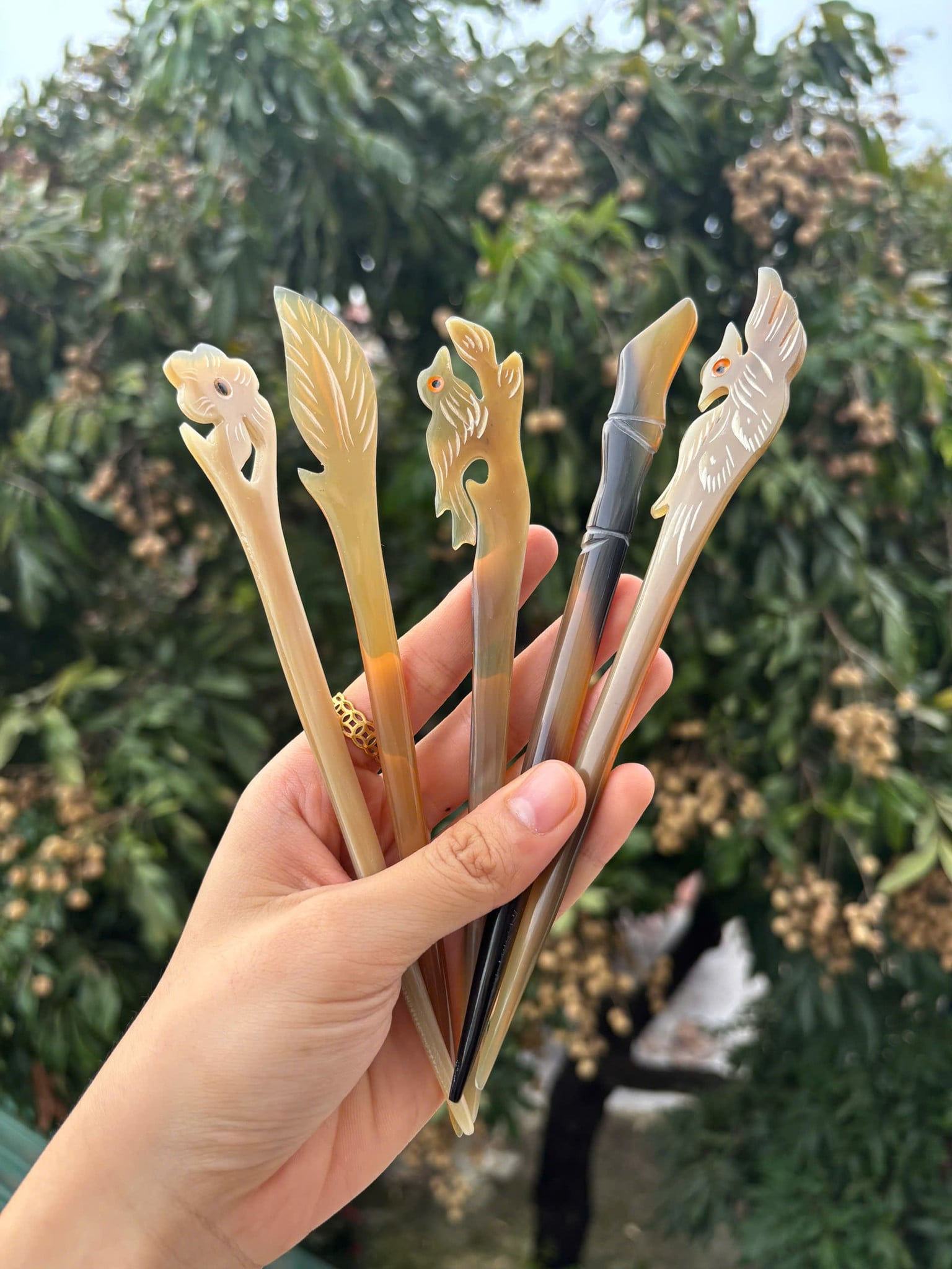 Trâm Cài Tóc Sừng Trâu: Phụ Kiện Tôn Lên Vẻ Đẹp Thanh Lịch, Quý Phái