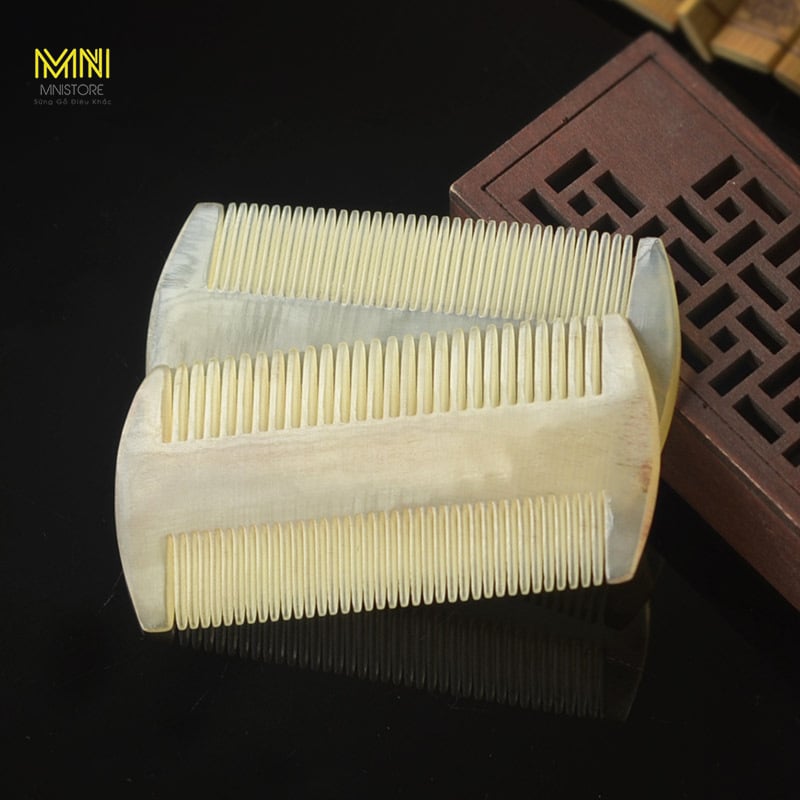Lược sừng dáng bí