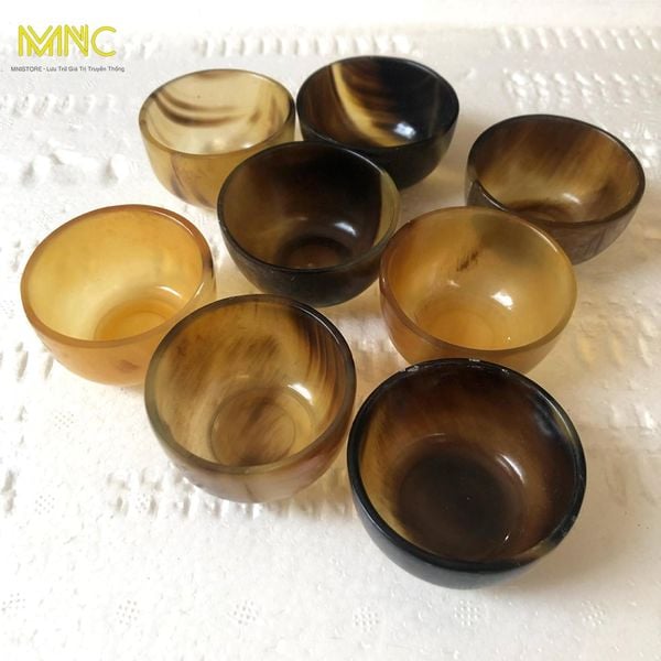 Các Loại Chén Sừng Trâu Phổ Biến & Ứng Dụng Đa Dạng