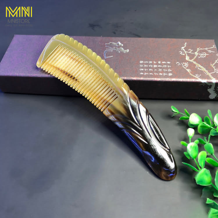 Lược Sừng Trâu Dáng Liềm Thanh Thoát