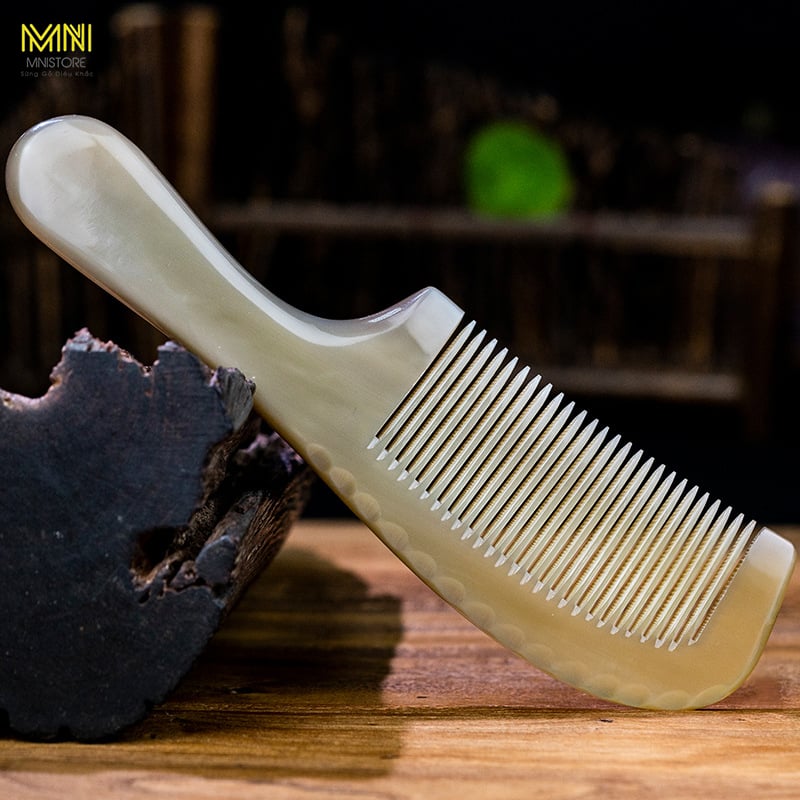 Mua lược sừng chuôi trơn cao cấp
