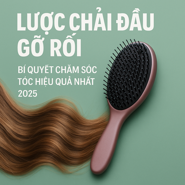 Hướng Dẫn Sử Dụng Lược Chải Đầu Gỡ Rối
