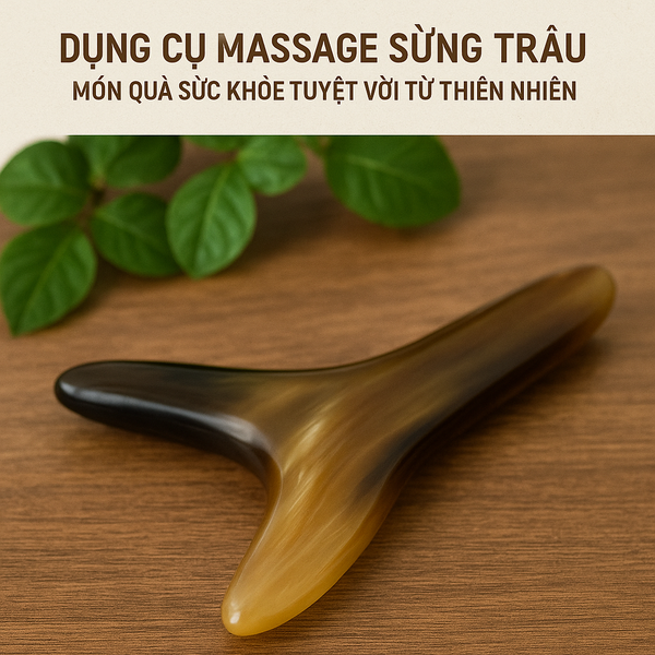 Dụng Cụ Massage Sừng Trâu: Món Quà Sức Khỏe Tuyệt Vời Từ Thiên Nhiên