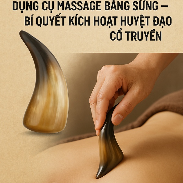 Dụng Cụ Massage Bằng Sừng