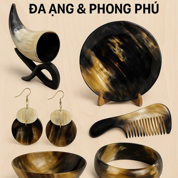 Các Loại Sản Phẩm Phổ Biến Từ Sừng Trâu: Đa Dạng & Phong Phú