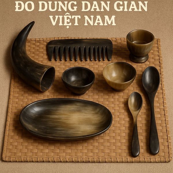 Sừng Trâu Trong Đồ Dùng Dân Gian Việt Nam