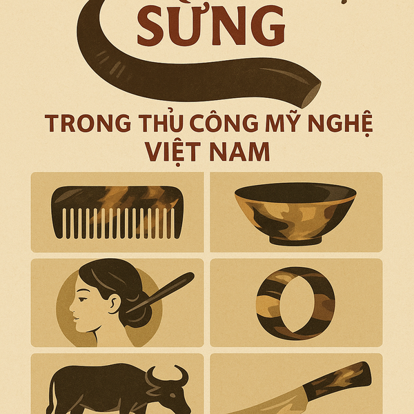 Lịch Sử Ứng Dụng Sừng Trong Thủ Công Mỹ Nghệ Việt Nam