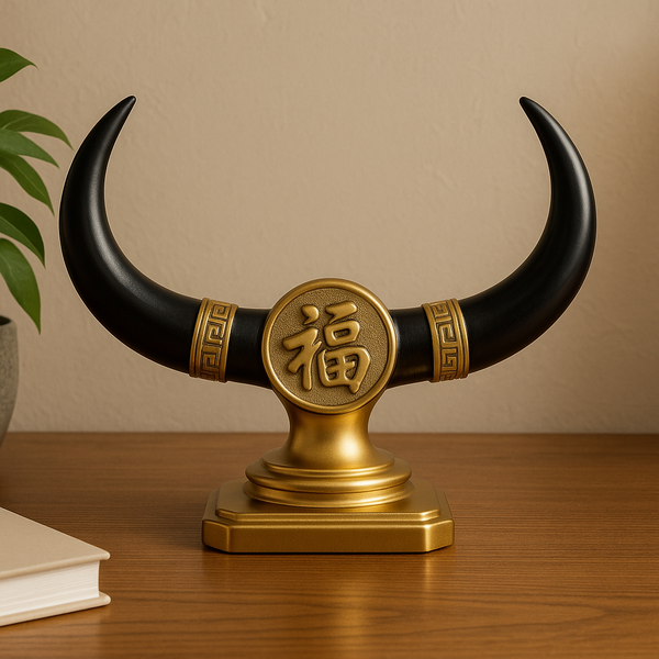 Ý Nghĩa Phong Thủy Sâu Sắc Của Phụ Kiện Trang Trí Sừng Trâu