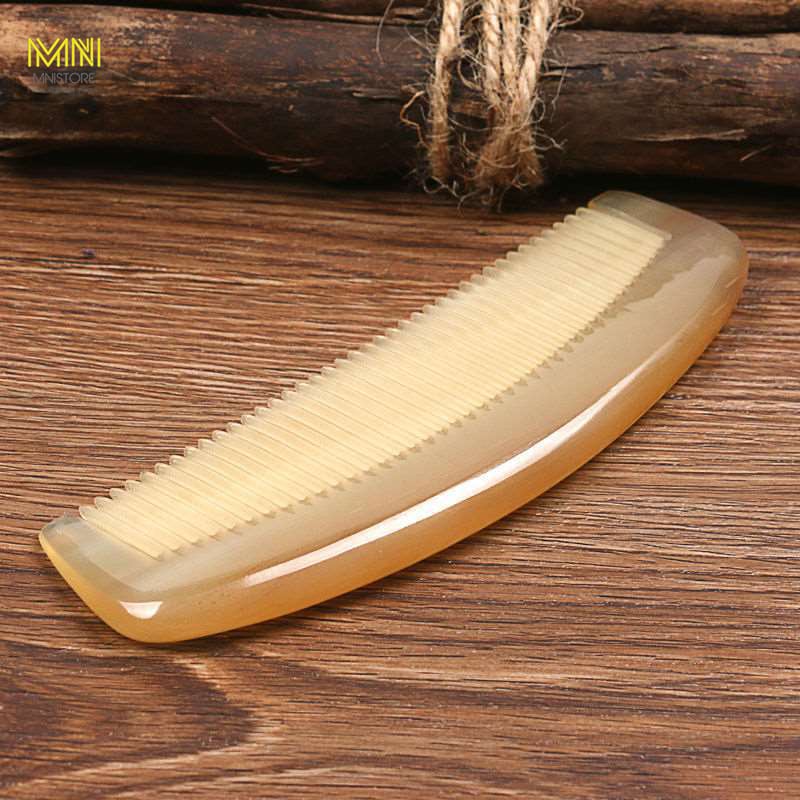 Lược sừng me trơn trắng