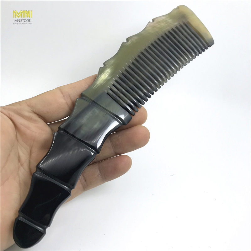 Lược sừng liềm trúc đen