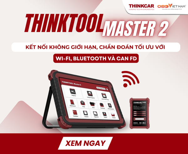 Thinktool Master 2: Kết Nối Không Giới Hạn, Chẩn Đoán Tối Ưu Với Wi-Fi, Bluetooth Và Can FD